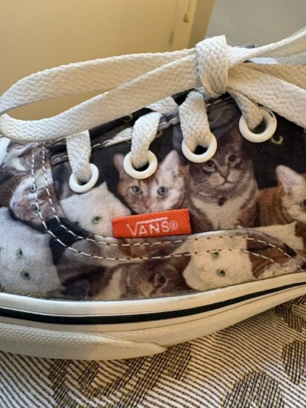 Rare Special  Edition Vans x ASPCA “Feline Frenzy” Cat Print Sneakers Unisex